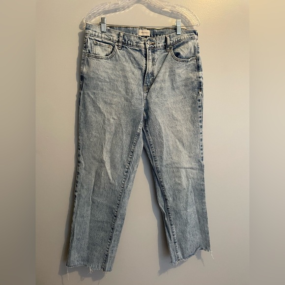 PacSun Women’s Distressed Light Wash 90s Stretch Straight Leg Denim NWOT Size 30 - Picture 7 of 16